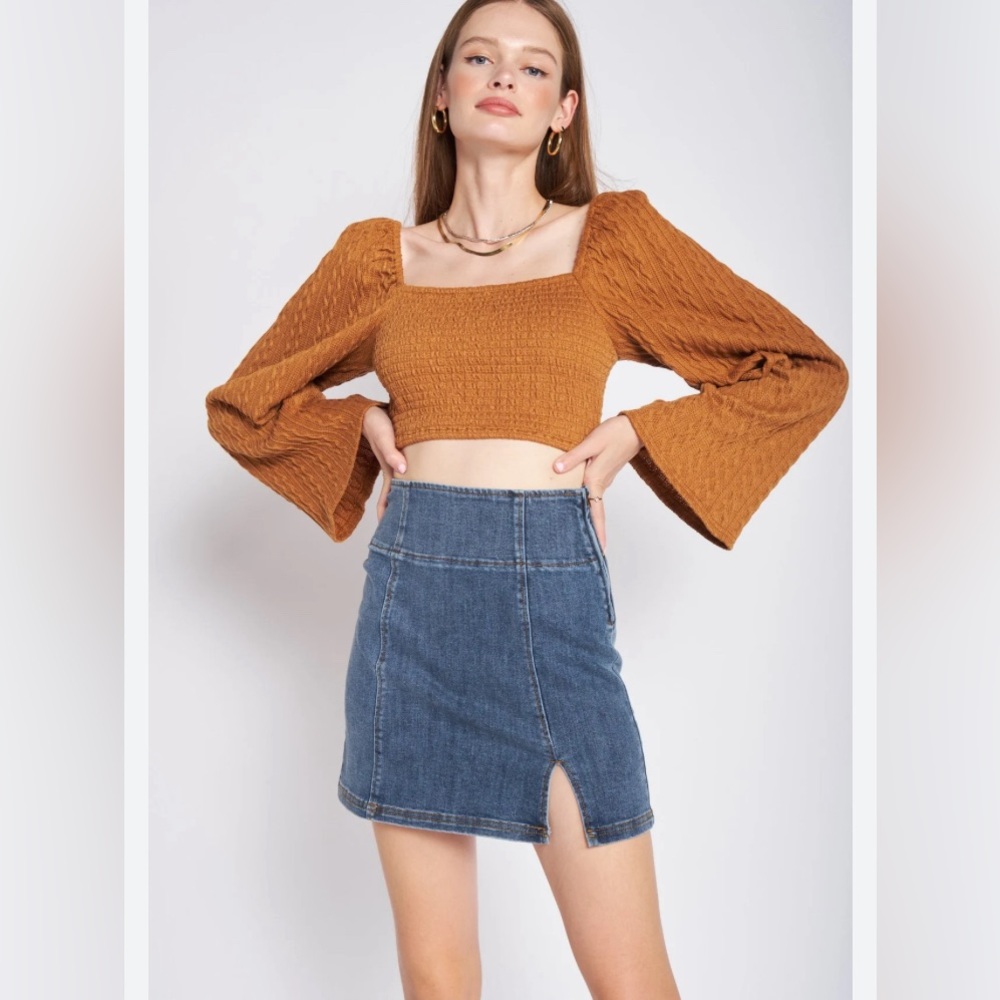 Emory Park Noelle Crop Top